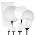 LED Garden Balls and Planters